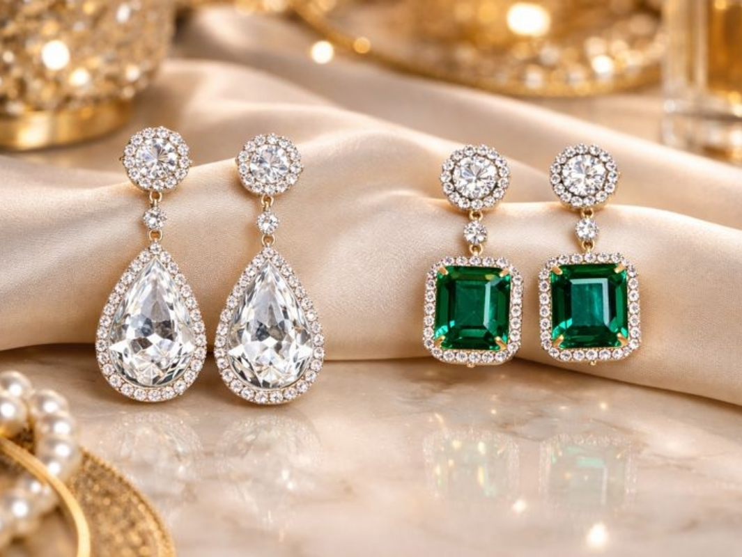 Beautiful & Fashionable Earrings – Elegant Luxury Designs for Every Style